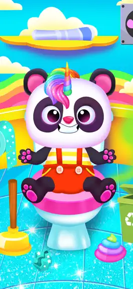 Game screenshot My Baby Unicorn & Panda Care mod apk