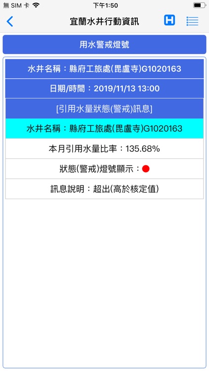 宜蘭水井行動資訊