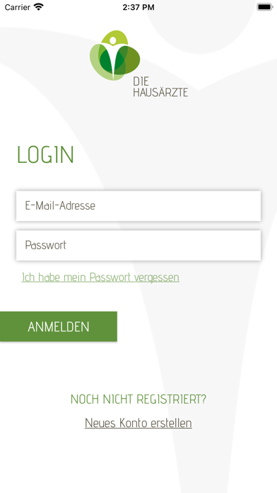 die Hausärzte – Patienten-App Screenshot