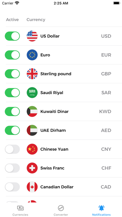 Egypt Exchange Rate Screenshot