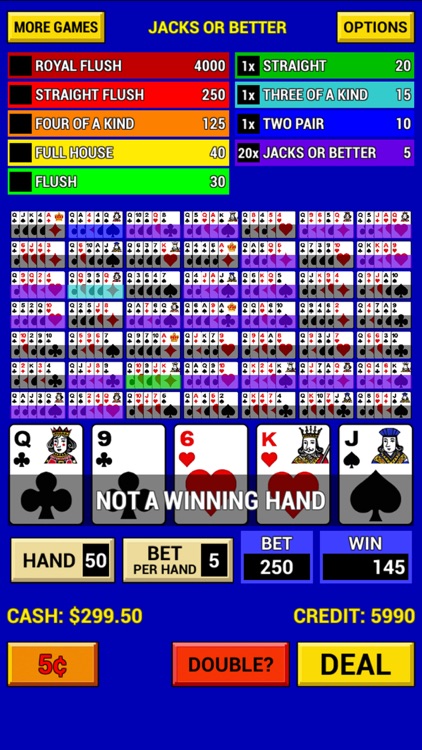 Video Poker Multi. screenshot-3