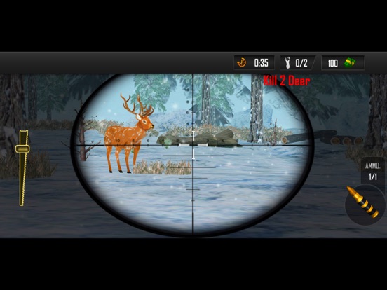 Screenshot #6 pour La chasse au cerf - Sniper Tir