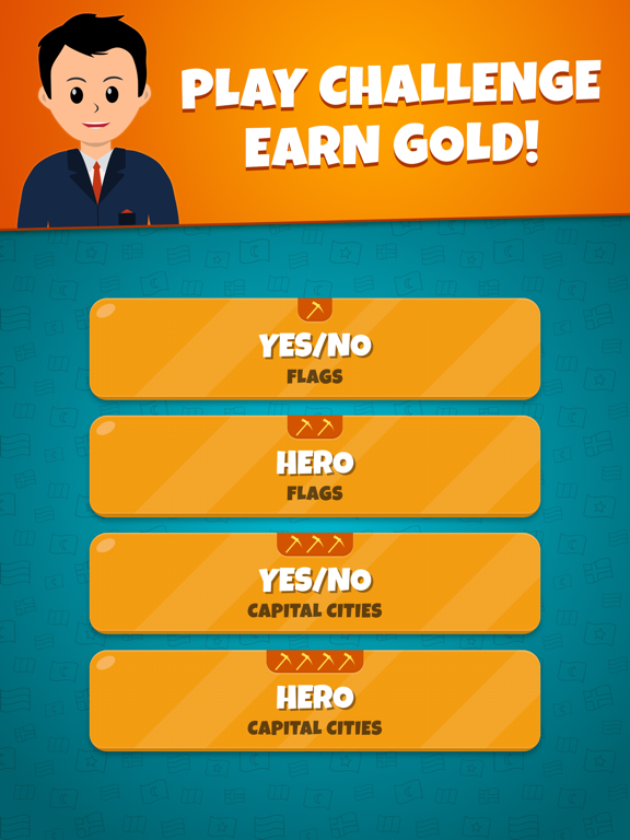 Flags 2: Map - Geography Quiz iPad screenshot 4 - Games app