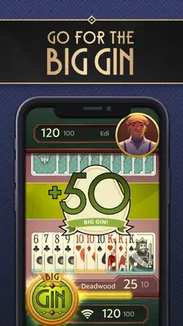 Game screenshot Grand Gin Rummy 2: Card Game apk