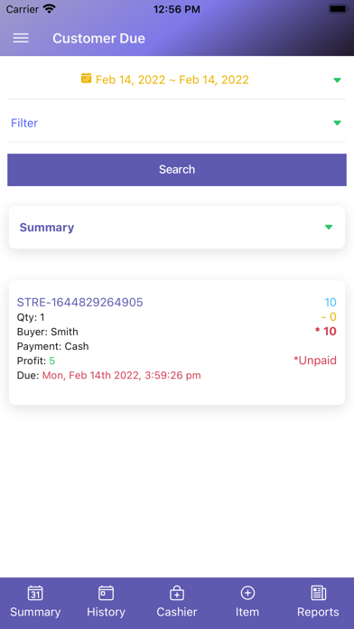 Ez POS - Online Cashier App Screenshot