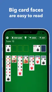 solitaire∙ iphone screenshot 1