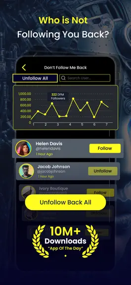 Game screenshot Reports AI: Followers Tracker apk