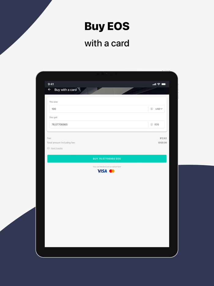 EOS coin Wallet by Freewallet
