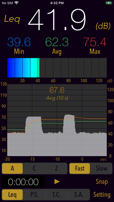 Sound Level Analyzer PRO screenshot1