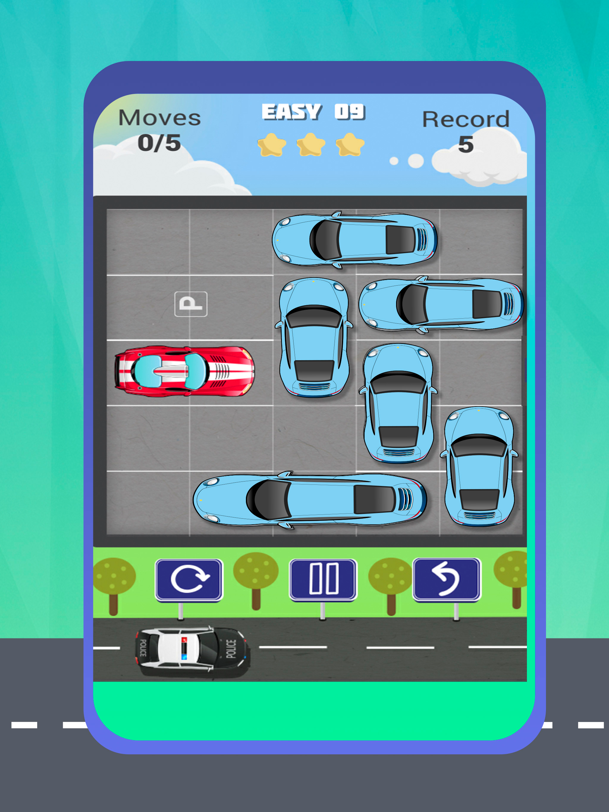 Cars Unblock slide puzzle screenshot 10
