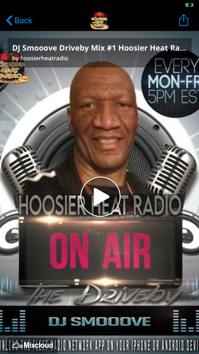 Hoosier Heat Radio Screenshot