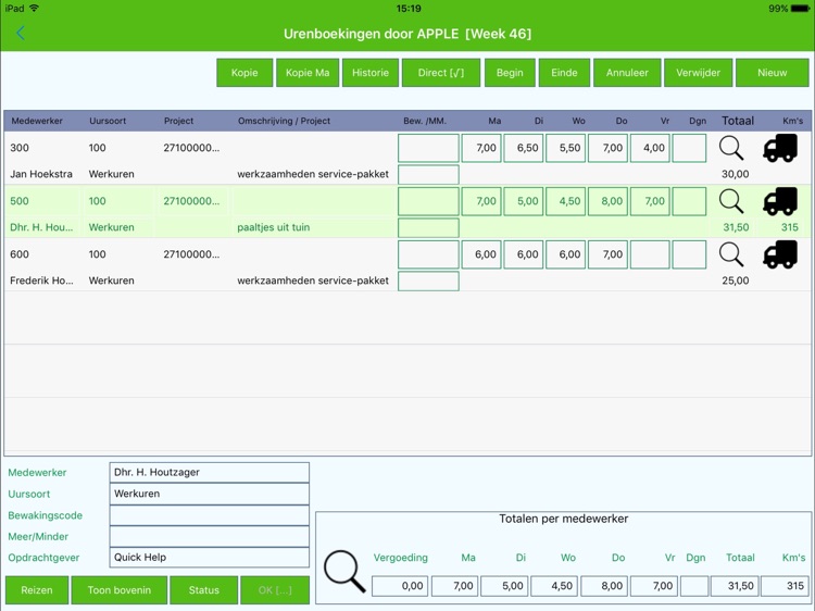 ALERT-Uren33j voor iPad