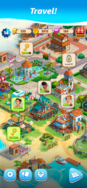 ‎Travel Town - Merge Adventure Screenshot