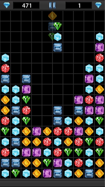 Columns - Match Falling Jewels screenshot-3