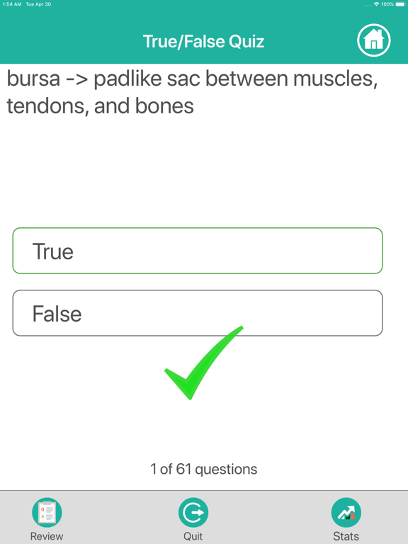 Screenshot #6 pour Skeletal System Medical Terms