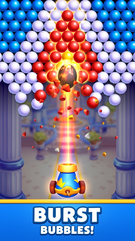 #1. Royal Pop: Bubble Match (iOS) 由: Shanghai Zhenglang Technology Co., Ltd.