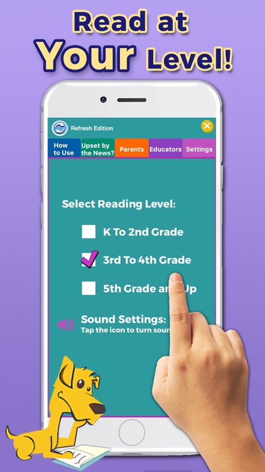 #4. News-O-Matic: Reading for Kids (iOS) 由: Press4Kids