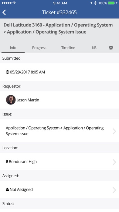 Incident IQ Screenshot