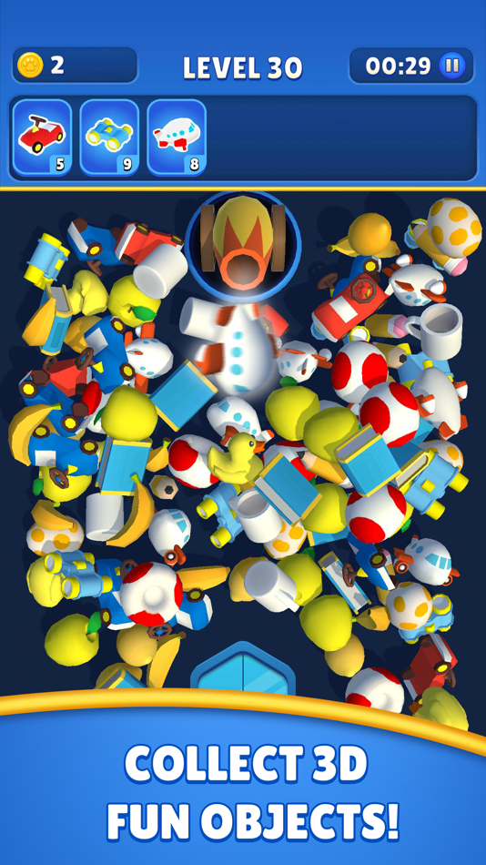 #3. Collect 3D - Find Match Items (iOS) Podle: Connectinno