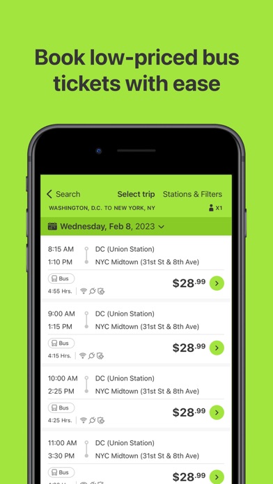 FlixBus & FlixTrain Screenshot