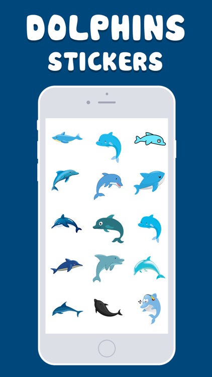 Ocean Dolphin Stickers!