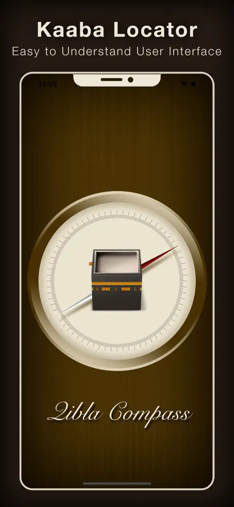 Qibla Compass (Kaaba Locator)