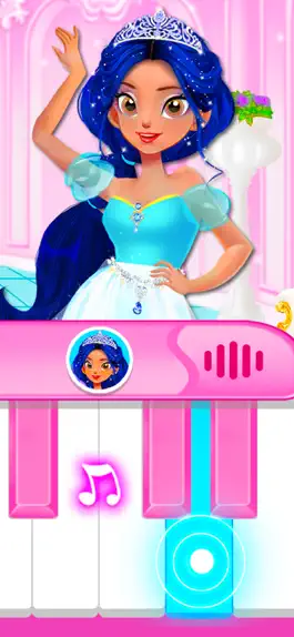 Game screenshot Princess Piano: Music Games mod apk