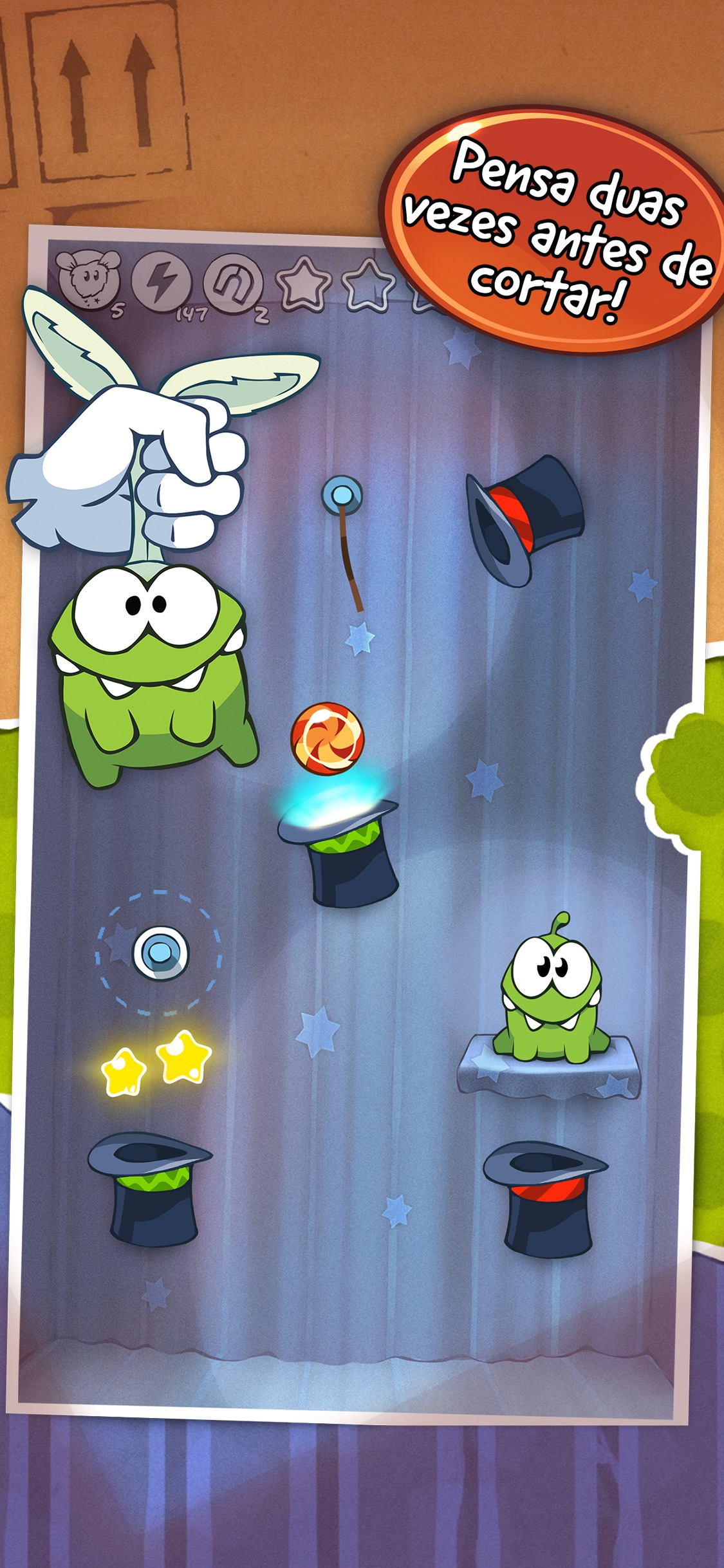 Screenshot do app Cut the Rope