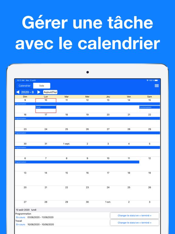 Screenshot #4 pour ToDo Calendar Pro