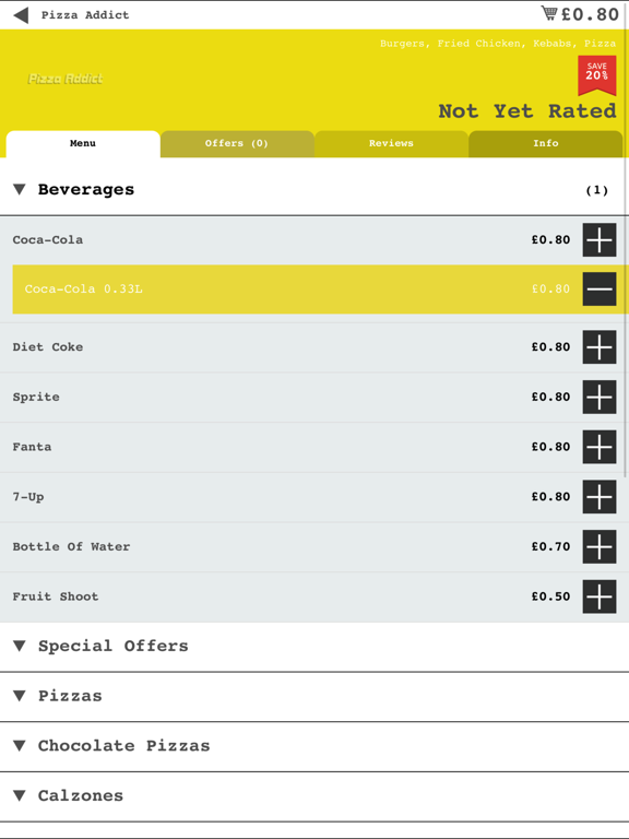Screenshot #6 pour Pizza Addict North Shields