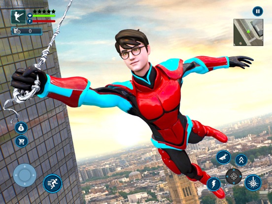 Amazing Rope Hero Spider Games screenshot 4