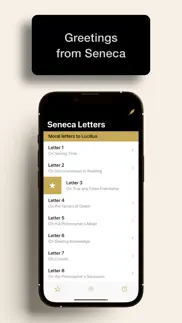 seneca letters iphone screenshot 1