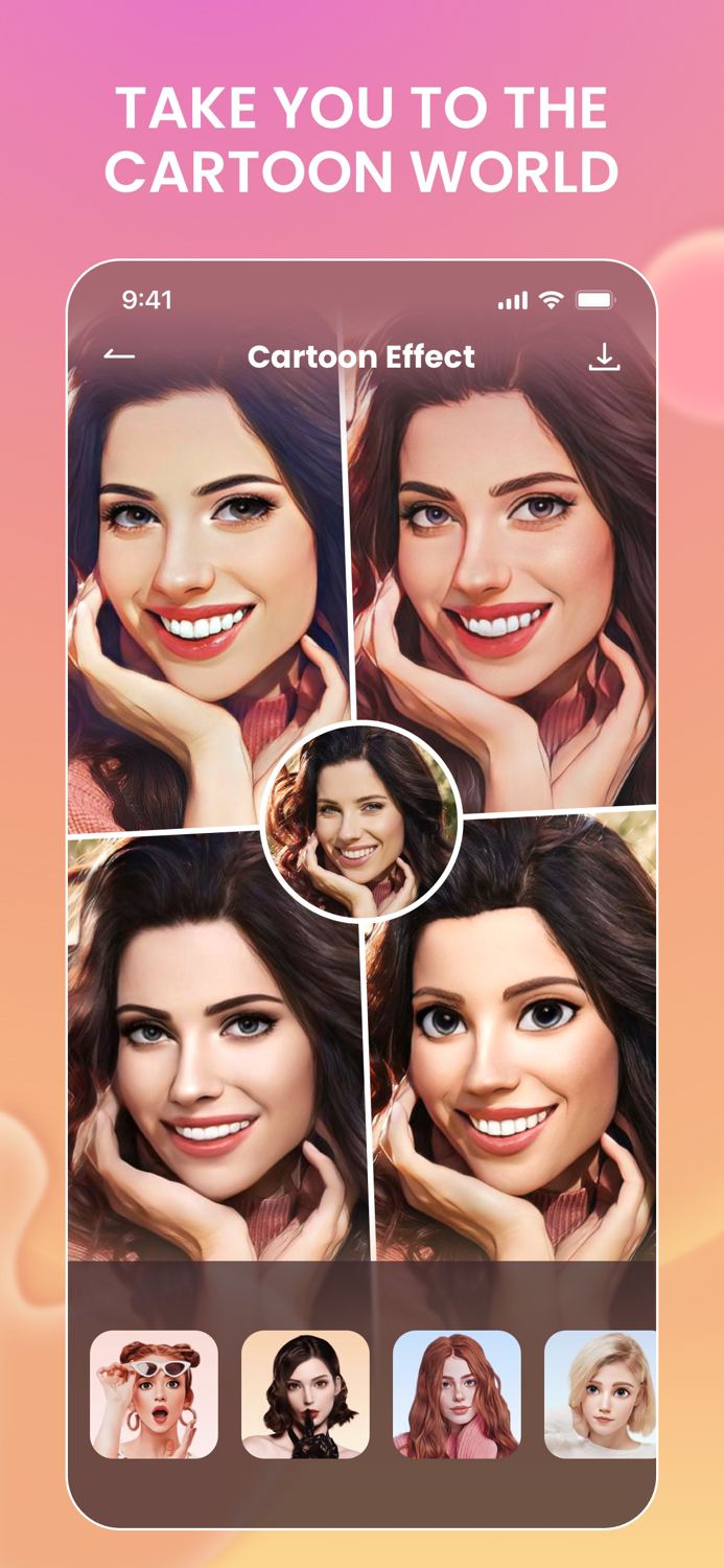 GlamCam Funny Face Editor