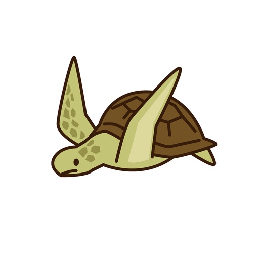 Reptile sticker icon