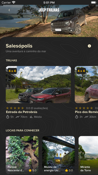Screenshot #2 pour Jeep Trilhas