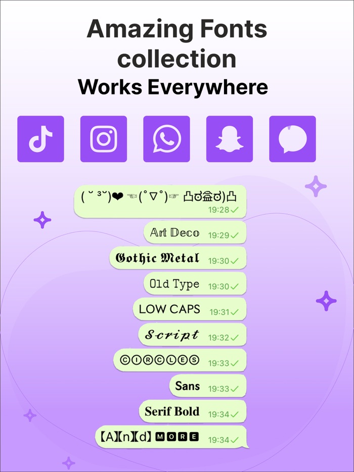 Keyboard Fonts＋Emojis＋Symbols