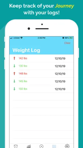 Game screenshot Weight Tracker ++ hack