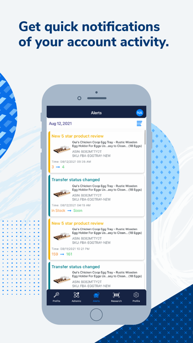 Helium 10 - Amazon Seller App Screenshot