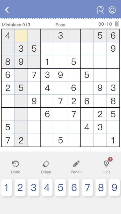 Sudoku - Brain Puzzle Games Screenshot