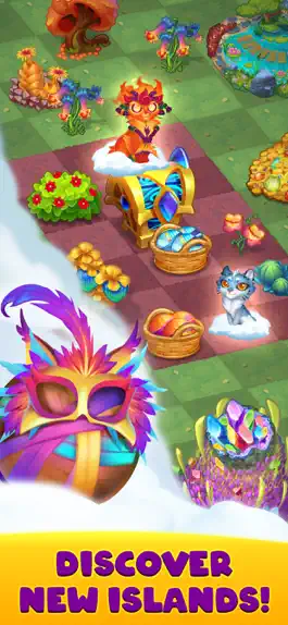 Game screenshot Merge Cats: Land of Adventures mod apk
