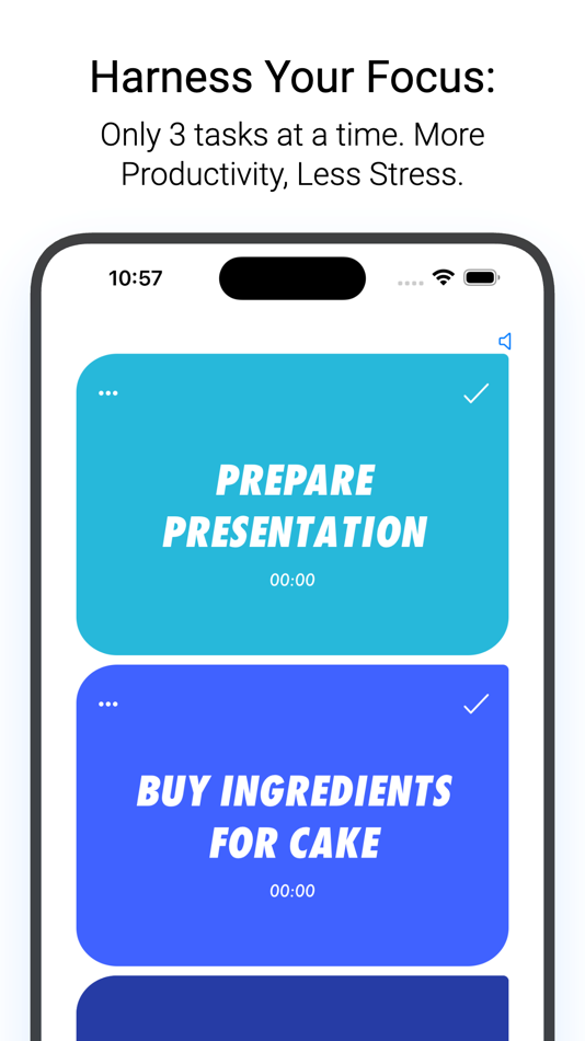 #1. 3 Tasks - Daily Productivity (iOS) 由: Saga Ltd.