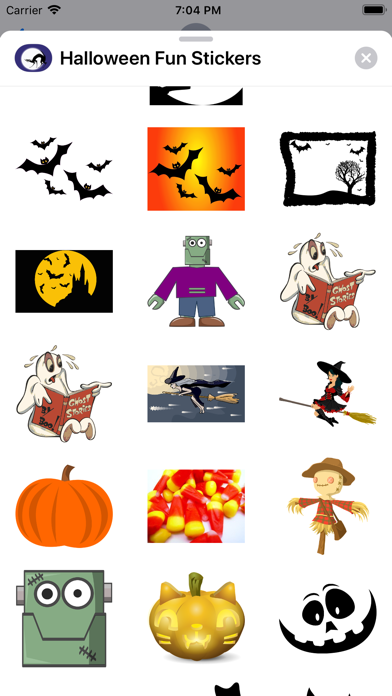 Screenshot #2 pour Halloween Fun Sticker