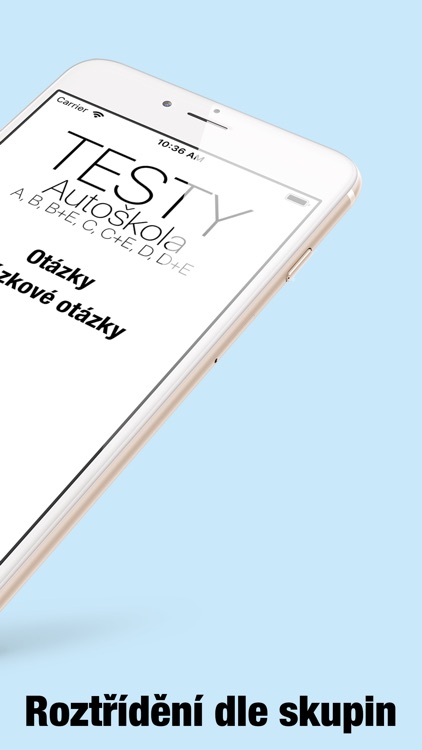 Autoškola: TESTY všech skupin