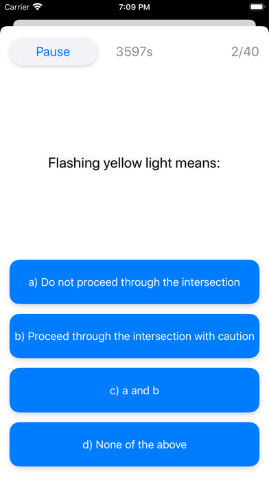 Pinoy Driving Test Screenshot