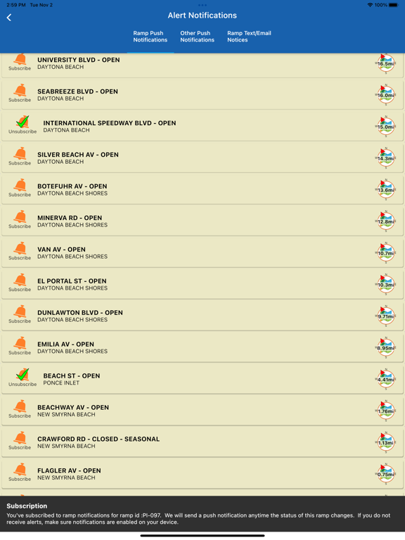 Screenshot #4 pour Volusia County Beaches