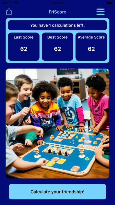 FriScore Screenshot