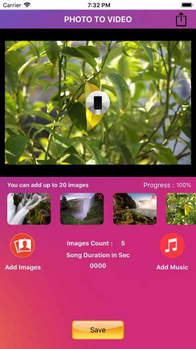 PhotoSlide - Photo to Videoのおすすめ画像4