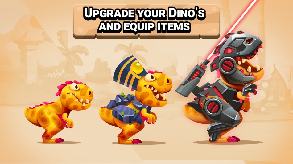 #2. Dino Bash: Travel Through Time (iOS) Podle: pokoko Studio