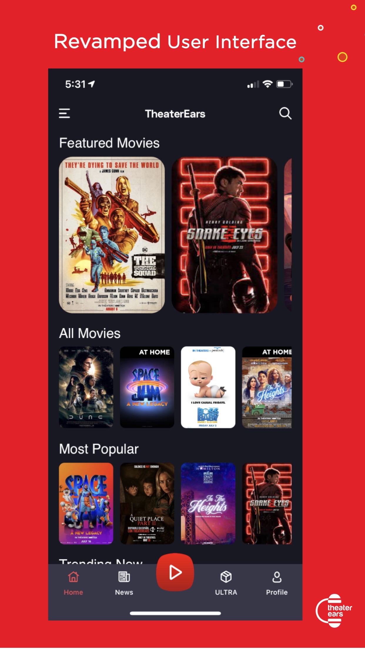 TheaterEars screenshot 2
