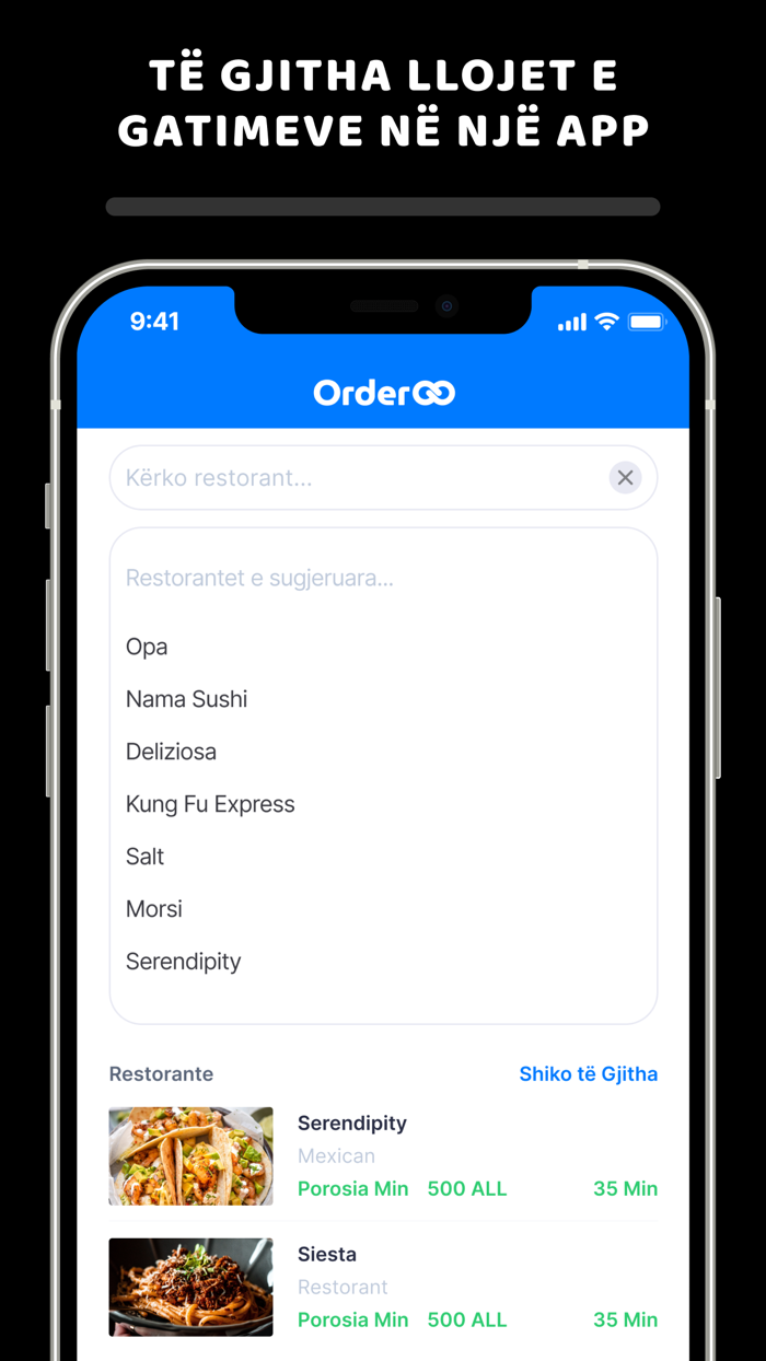 Orderoo Food and Grocery